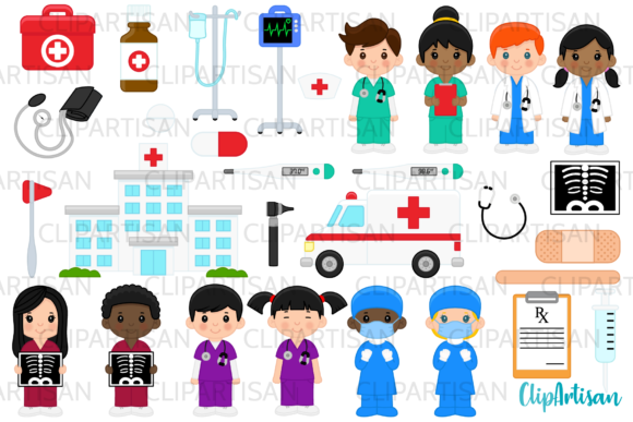 Download Doctor and Nurse Clipart, Hospital - Doctor Collection