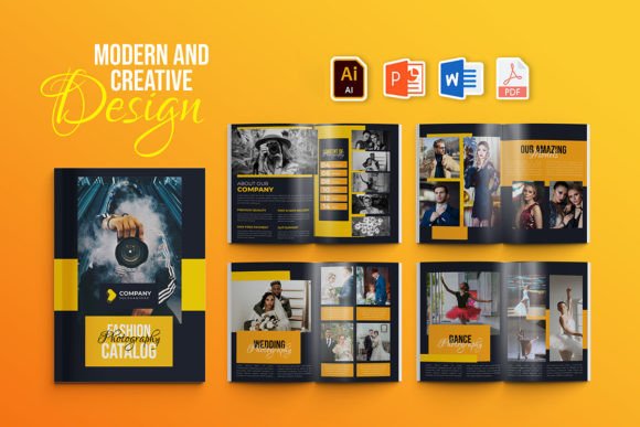 Download Modern Multipurpose Catalogue Template - Modern Collection