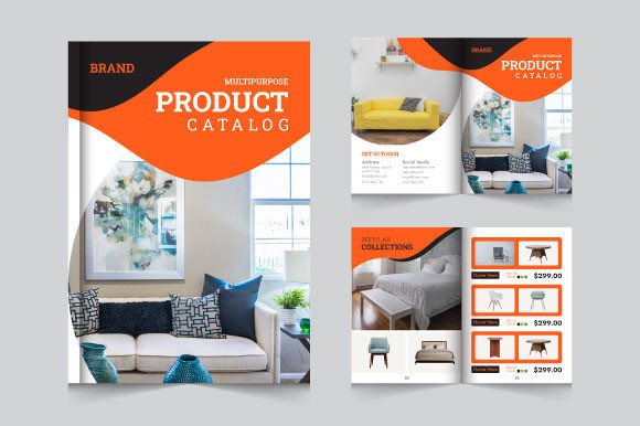Download Modern A4 Product Catalogue Layout - Modern Collection