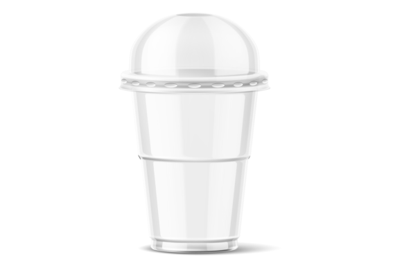 Download Clear Plastic Cup with Dome Lid. Takeawa - Premium Resources