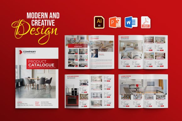Download Modern Multipurpose Catalogue Template - Modern Collection