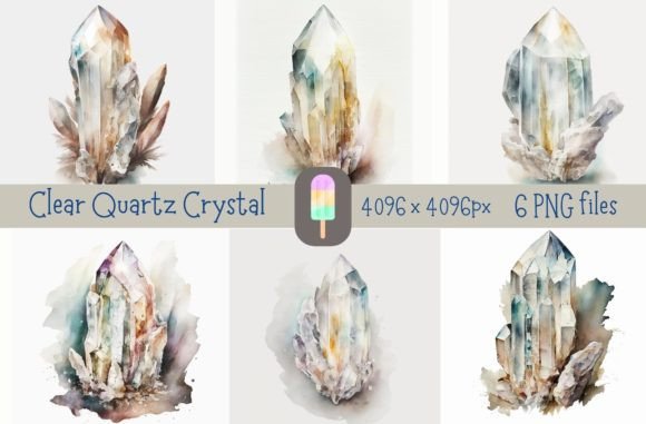 Download Raw Clear Quartz Crystal Bundle - Clear Collection