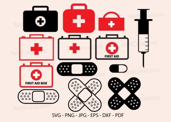 Download First Aid Kit Svg, First Aid Box, Doctor - Doctor Collection
